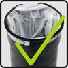 Moderner Treteimer für Bad, 3 L, WENKO Bild 4