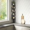 Relaxdays Eckregal Wand 5 Etagen Bild 2