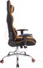 CLP Gaming Bürostuhl Limit XM Stoff mit Massagefunktion,schwarz/orange Bild 3