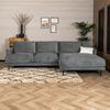 Bronx71 Ecksofa Denver Stoff anthrazit rechts Bild 3