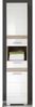 Treandteam 'Set One' Hochschrank, Eiche Hochglanz weiß, 37 x 182 x 31 cm Bild 2