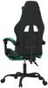 vidaXL Gaming-Stuhl mit Fußstütze Schwarz und Grün Kunstleder [3143905] Bild 5