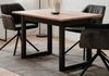 Furn. Design Esstisch Malta (Küchentisch in Artisan Eiche und Anthrazit, ausziehbar, 120 160 200 240 cm), Industrial Design Bild 5