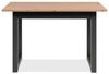 Furn. Design Esstisch Malta (Küchentisch in Artisan Eiche und Anthrazit, ausziehbar, 120 160 200 240 cm), Industrial Design Bild 4