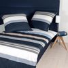 Janine Bettwäsche J.D. 8481 08 Silber Taupe Sand Mako Satin 80 x 80 cm Bild 1