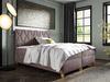 Boxspringbett 'Irossu' rosa 180x200 cm Bild 2