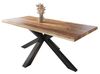 SAM® Esstisch Waves_Spider, Mangoholz, gedoppelte Tischplatte, Metallgestell Spider-Form, bis 3m Bild 4