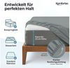 Komfortec Spannbettlaken Jersey Spannbettuch, 90x200, 140x200, 160x200, 180x200 oder 200x200 cm, 100% Baumwolle (135 g/m), Gummizug: Rundum, (1 Stück), OEKO-TEX® Standard 100 Zertifisiert, für Matratzen bis 25 cm Höhe Bild 2