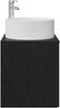 vidaXL Wandmontierte Waschtisch Schwarze Eiche 49,5 x 44,5 x 65,5 cm 890319 Bild 4