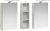 vidaXL Badezimmerschrank-Set 3 pcs 100 x 10,5 x 60,5 cm Holzwerkstoff 3403707 Bild 5