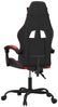 vidaXL Gaming-Stuhl Drehbar Schwarz und Rot Kunstleder [349592] Bild 5