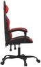 vidaXL Gaming-Stuhl Drehbar Schwarz und Rot Kunstleder [349592] Bild 4