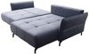 Ecksofa Schlafsofa Sofa SADIE Stoff Element Dunkelgrün Ottomane Rechts Bild 2