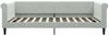 vidaXL Tagesbett Hellgrau 100x200 cm Samt 354251 Bild 3
