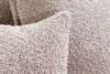 Gemütliches Hussensofa PARADISO 200cm Bouclé champagner beige Federkern Bild 5