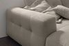 KAWOLA Sofa MIKA Ecksofa Cord steingrau Longchair links 86 x 167 x 276 cm Bild 2