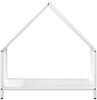 vidaXL Brennholzregal Weiß 60x25x60 cm Kaltgewalzter Stahl 864304 Bild 5