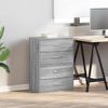 vidaXL Schränke mit 2 Schubladen 2 Stk. Grau Sonoma 60x31x40 cm 858832 Bild 3