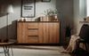 Sideboard Malta in Artisan Eiche und Anthrazit 160 x 88 cm Bild 5