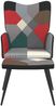 vidaXL Relaxsessel mit Hocker Patchwork Stoff 328198 Bild 3