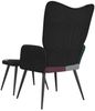 vidaXL Relaxsessel mit Hocker Patchwork Stoff 328198 Bild 5