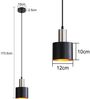 ZMH Hängelampe Esstisch Pendelleuchte E27 Schwarz - Hängeleuchte Retro Schlafzimmerlampe Nachttisch Höhenverstellbar Küchenlampe Hängend Esszimmerlampe Vintage Industrial Ohne Leuchtmittel Bild 3