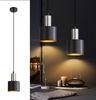 ZMH Hängelampe Esstisch Pendelleuchte E27 Schwarz - Hängeleuchte Retro Schlafzimmerlampe Nachttisch Höhenverstellbar Küchenlampe Hängend Esszimmerlampe Vintage Industrial Ohne Leuchtmittel Bild 2