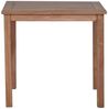 MiaMöbel Teak Esstisch 80x80cm Massivholz Teak Modern Bild 3