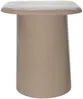 Vente-unique - LONIRA Beistelltisch Metall Schokoladenbraun - B 40 cm x H 45 cm x L 40 cm Bild 2