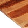 vidaXL Tischplatte 120x60x(2,5-2,7) cm Massivholz Palisander 327514 Bild 5