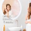 Aquamarin® LED Badspiegel mit Touch - Beschlagfrei, Dimmbar, Energiesparend, 3000-7000K, Ø80 cm Bild 4