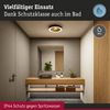 Paulmann 71180 LED Deckenleuchte Volea 40cm 3000K dimmbar Schwarz Gold IP44 Bild 3