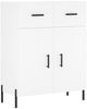 vidaXL Sideboard Weiß 69,5x34x90 cm Holzwerkstoff 827988 Bild 2