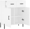 vidaXL Sideboard Weiß 69,5x34x90 cm Holzwerkstoff 827988 Bild 5