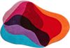 GRUND KARIM Concept 21 Badematte 60x60 cm Rot/Blau Bild 4