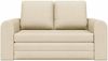 vidaXL Schlafsofa 60cm Creme Stoff 4106679 Bild 5