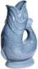 Gluckigluck Wasserkaraffe, (Original Gluggle Jug aus England), mit Gluckergeräusch, handgefertigt, ikonisches Fisch-Design, 1,2 L Bild 2