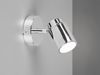 Wandstrahler Badezimmerlampe ANGELO Silber Chrom, Breite 10,5cm Bild 3
