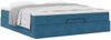 vidaXL Ottoman-Bett mit Matratze Dunkelblau 160x200 cm Samt 3311199 Bild 5