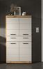 welltime Midischrank SIENA, Breite 74cm, 4 Türen, 1 Schubkasten, 4 Fächer, MDF-Front (TOPSELLER) in verschiedenen Farben erhältlich, Badmöbel, Badschrank, Schrank, Bad Bild 2