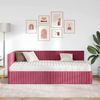 vidaXL Eckbettgestell mit Matratze mit Kopfteil 2 pcs Grün Samt 3393822 Bild 3