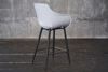 KAWOLA Thekenhocker ZAJA Barstuhl Sitzhöhe 65 cm Kunststoff weiß 103 x 59 x 57 cm Bild 5
