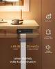 VASAGLE Elektrisch verstellbarer Stehtisch, Memory-Funktion mit 4 Höhen, Schreibtisch für Home Office, 100 x 60 cm, eichenfarben Bild 4