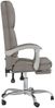 vidaXL Bürostuhl mit Massagefunktion Taupe Stoff 349683 Bild 4