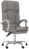 vidaXL Bürostuhl mit Massagefunktion Taupe Stoff 349683 Bild 2