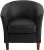 Sessel Karine Bezug pigmentiertes Nappaleder Buche nussbaum dunkel / schwarz 21994 Bild 3