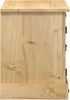 vidaXL TV-Schrank Corona 100x40x52 cm Massivholz Kiefer 4005667 Bild 5