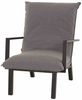 Lounge-Set Rockford matt anthrazit, Hocker+Sessel, Bezug Sunbrella Bild 2