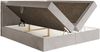 Selsey 'Softie' Boxspringbett 160x200 cm mit Topper und Stauraum, Velours wasserabweisend, Graubraun Bild 4
