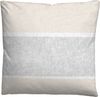 biberna Melange-Flanell Bettwäsche 0840506 BLOCKSTREIFEN, kitt, 1x 155x220 cm + 1x 80x80 cm Bild 3